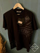 Palm Angels "Palm Print" T-Shirt Styled in Black/Gray Print for Spring&Summer 2023