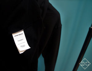 Vrsc "Medusa Logo" Hoodie in Black Style Slim-Fit Fall&Winter