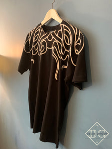 Marcelo Burlon Country of Milan " Snake Wings " T-Shirt styled in Black for Spring&Summer '22