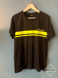 Blmn x Rossignol " Stripe Logo " Print T-Shirt styled in Black