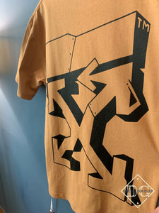 Off White "Graphic Print"  T-Shirt styled in Beigee for Spring&Summer 2022