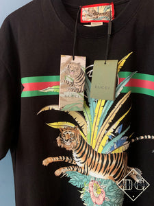 Gcc “ Tiger Graphic Print “ T-Shirt söyledi in Black for Fall&Winter