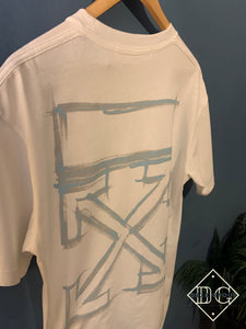Off-White "Logo Printed" T-Shirt styled in White for Fall&Winter 2022